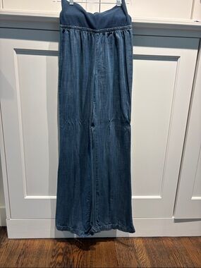 elevenses soft denim mid rise wide legged pant. Size XS. NWOT